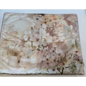 Ted Baker London Pillowcases Pair Standard Blush Pink Blossom Floral Set of 2